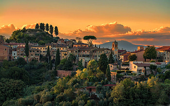 Tuscany Italy villages, , Charming backgrounds, Italian countryside HD wallpaper