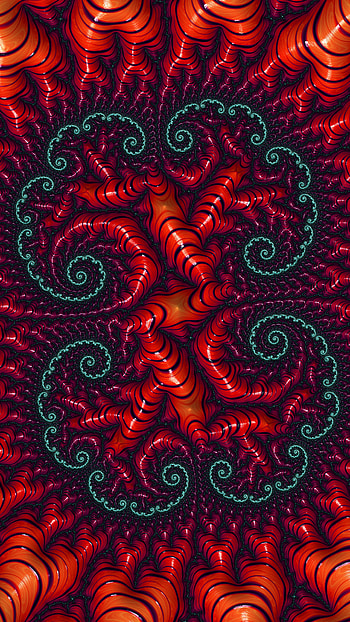 Fractal Art Trippy Psychedelic Background for Smart, Abstract, fractal HD phone wallpaper