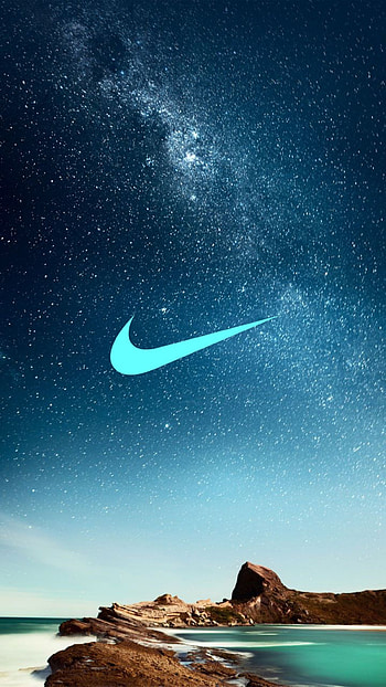 Ocean, Nature, Nike, Swoosh HD phone wallpaper