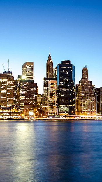 Manhattan (Travels), Sony Xperia , , City skyline HD phone wallpaper