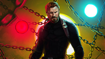 Captain America Beard, captain-america, superheroes, behance, artwork HD wallpaper