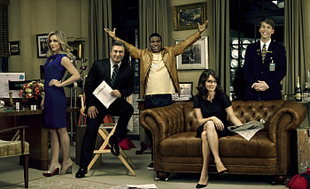 Cast of '30 Rock', comedy, 30 rock, tina fey, alec baldwin HD wallpaper