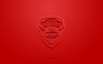 Salford Red Devils, English rugby club, red logo, red carbon fiber background, Super League, rugby, Greater Manchester, England, Salford Red Devils logo HD wallpaper