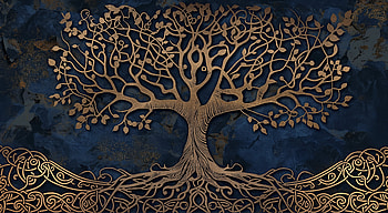 Mystical Yggdrasil Tree, Yggdrasil HD wallpaper