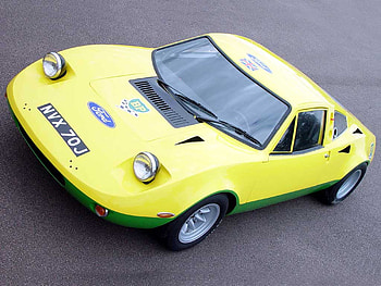 GT70, ford, car, yellow HD wallpaper