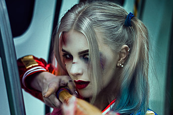 Harley Quinn Daddy Little Monster, harley-quinn, cosplay, suicide-squad, behance HD wallpaper