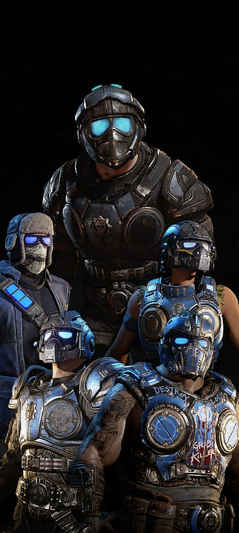 Gears Of War, light, machine HD phone wallpaper