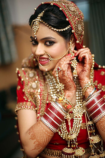 Jyoti Choudhary on Dulhan . Indian wedding couple HD phone wallpaper