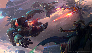 Overwatch Game Art By wangxiaoyu, overwatch, games, artist HD wallpaper