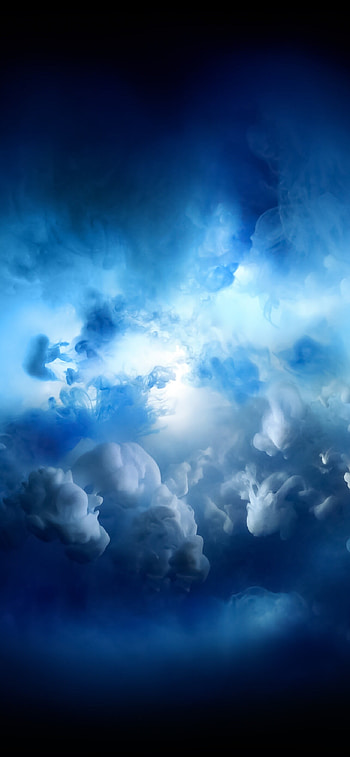 Clouds, Stormy , Abstract blue clouds, Imac pro stock HD phone wallpaper