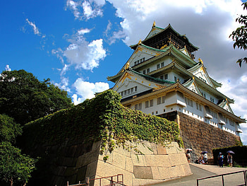 Osaka Castle, Travels, Japanese history, Historic architecture HD wallpaper
