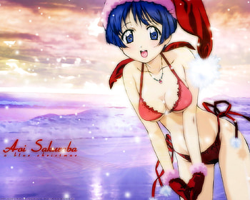 cute girl in sexy bikini,Ai Yori Aoshi, ai yori aoshi, cute girl insexy bikini HD wallpaper