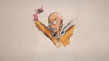 Saitama One Punch Man Avenger, one-punch-man, anime, artist, artwork, digital-art, artstation HD wallpaper