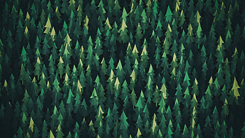 Trees Minimalism, minimalism, trees, artist HD wallpaper