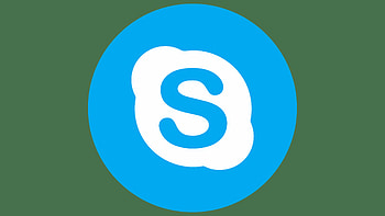 Skype Logo, technology, logo HD wallpaper