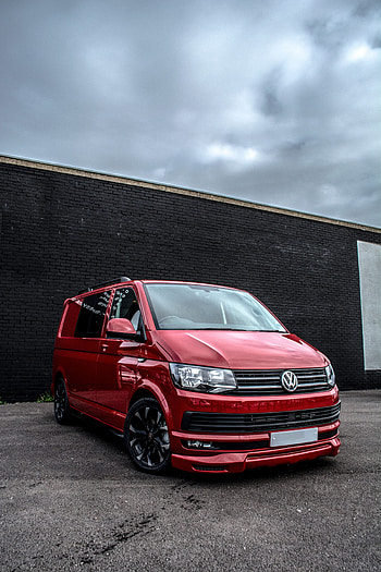 Cars, Side View, Minivan, Volkswagen Transporter HD phone wallpaper
