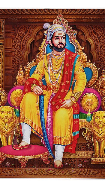 Shivaji Maharaj Live, Shivaji Maharaj, Sinha Asan HD phone wallpaper