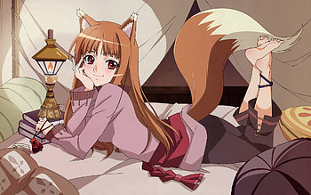 Spice and Wolf, Anime , Holo and Lawrence, Anime series HD wallpaper