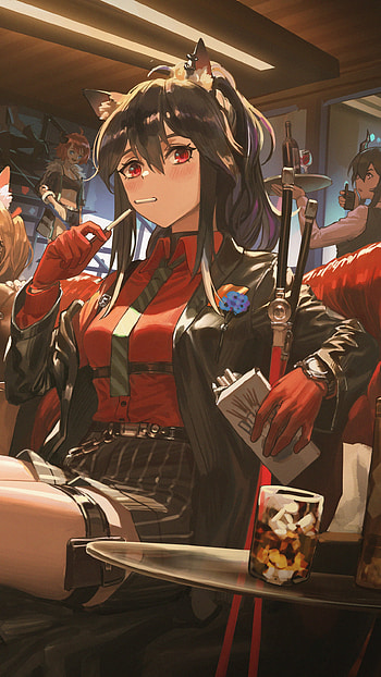 Operator's Lounge — Arknights , video game, Arknights HD phone wallpaper