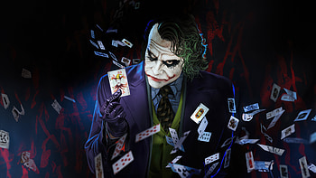 Joker Playful Grasp On The Deck, joker, superheroes, artwork, artist, digital-art, deviantart HD wallpaper