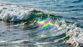 Ocean Waves in : Vibrant Coastal Serenity, Ocean Waves, wave, ocean, water, sea HD wallpaper