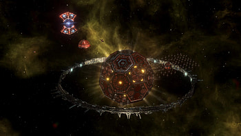 Dyson Sphere, video game, Stellaris, Megastructure HD wallpaper