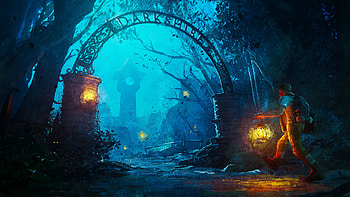 Darkshire, World of Warcraft, Warcraft, fantasy, night, Blizzard Entertainment HD wallpaper