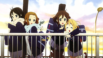 Mio Akiyama, Anime, K On!, Ritsu Tainaka, Tsumugi Kotobuki, Yui Hirasawa HD wallpaper
