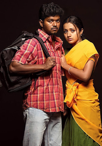 Ghilli, entertainment, Trisha, vijay HD phone wallpaper