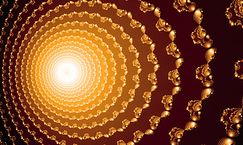 Henon's Flower, sun, pattern, psychedelic, trippy, Abstract, fractal HD wallpaper