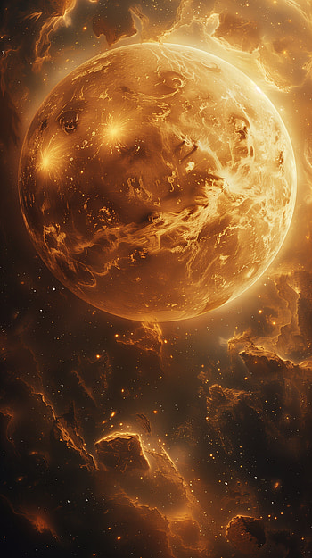 Stunning Venus Planet for HD phone wallpaper