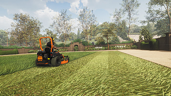 Lawn Mowing Simulator Game - Perfectly Trimmed Grass, video game, Lawn Mowing Simulator HD wallpaper