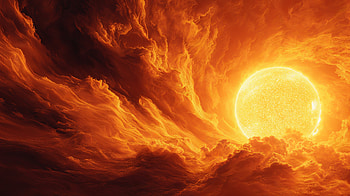 Sun Radiance, sun, cloud, sky, dramatic HD wallpaper