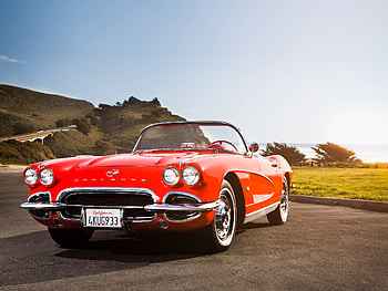 1962 Corvette Gen I, Corvette HD wallpaper