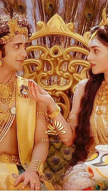 Radha Krishna Serial , Radha Krishna, Background HD phone wallpaper