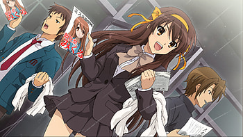 Melancholy of Haruhi Suzumiya, Anime HD wallpaper