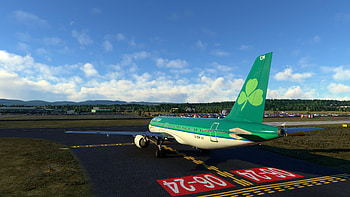Aer Lingus, Fenix A320 released, Microsoft Flight Simulator, Travels HD wallpaper
