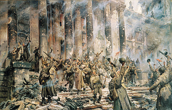 World War II, Berlin, Red Army, Reichstag / and Mobile Backgrounds HD wallpaper