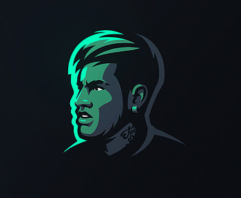 Neymar Art, neymar-jr, neymar, sports, football, art, minimalism, minimalist HD wallpaper