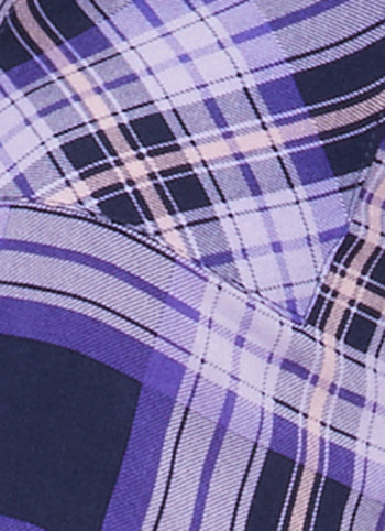 Plaid tie front shirt, Navy, Size XL, 2022 HD phone wallpaper