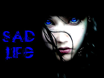 sad life, blue, sad, people, life HD wallpaper