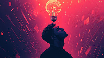 Illuminating Ideas: A Ultra, man, Idea, light bulb, inspiration, creativity HD wallpaper