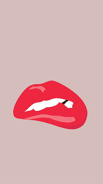 Lips, Girly HD phone wallpaper