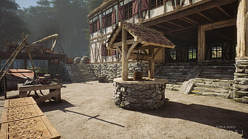 Pax Dei Well - Video Game, video game, Pax Dei, well HD wallpaper