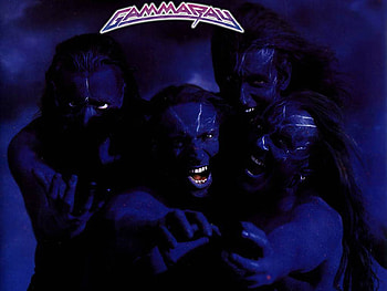Gamma Ray, blue, heavy, music, logo, metal, gamma, ray, band HD wallpaper