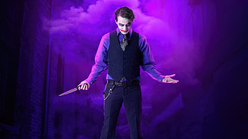Joker Who Smile Everyday , joker, supervillain, superheroes, artist, artwork, digital-art, artstation, cosplay HD wallpaper