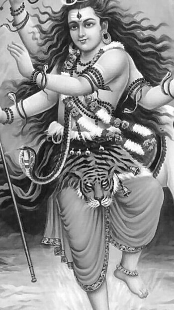 Lord Shiva , Black And White, lord shiva HD phone wallpaper