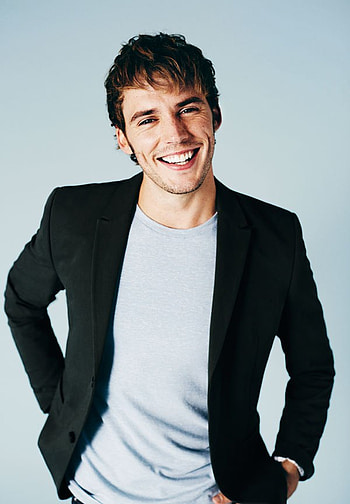 Sam Claflin, background, , Stylish HD phone wallpaper
