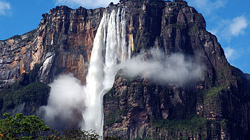 Waterfalls, , ultra , Stunning nature HD wallpaper