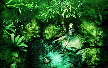 Green fairy , , Ultra TV , Fairy fantasy posters HD wallpaper